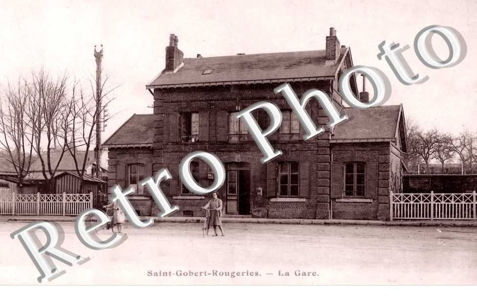 Saint-Gobert-Rougeries  -  la gare