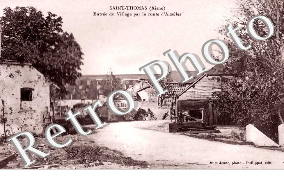 entrée du village par la route d&#039;Aizelles