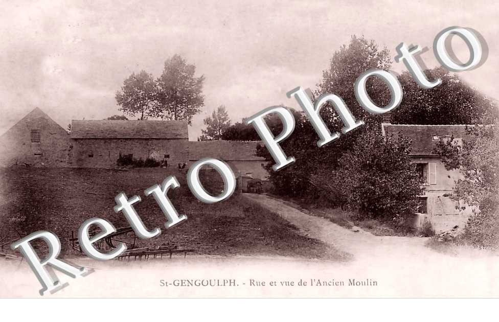 rue et vue de l&#039;Ancien Moulin