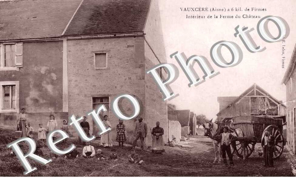 intérieur de la ferme du chateau