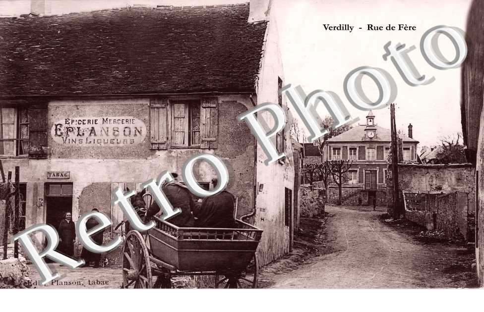 rue de Fère. Epicerie Mercerie Eplanson