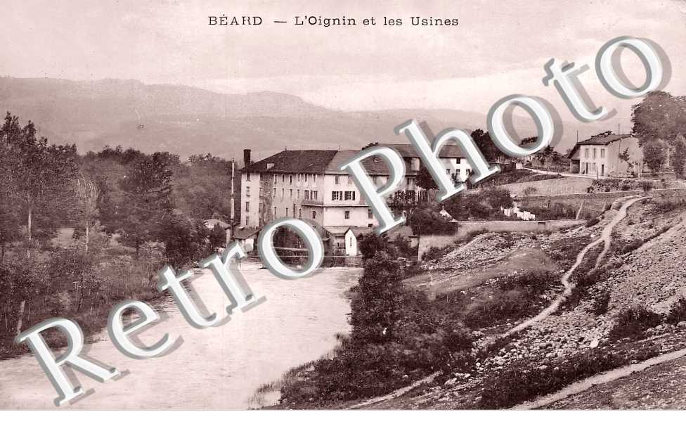 BEARD - L&#039;Oignin et les usines