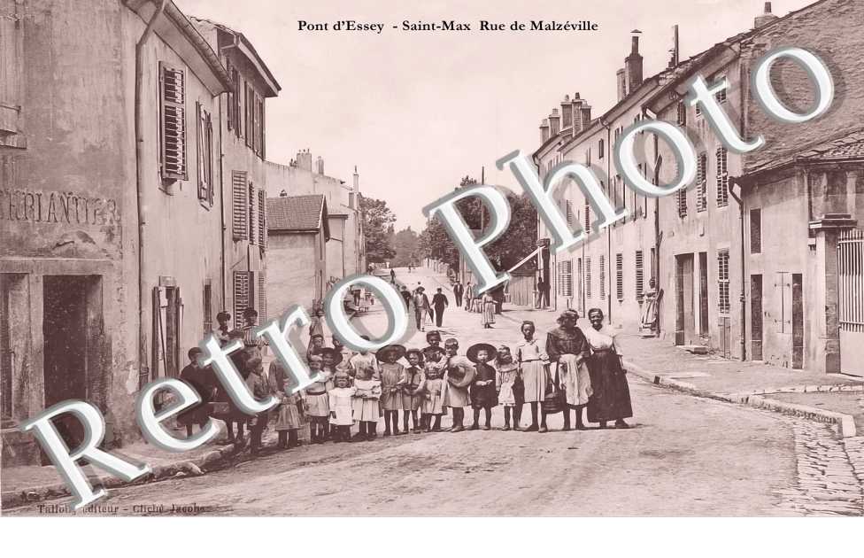 Pont d'Essey. Rue de Malzéville