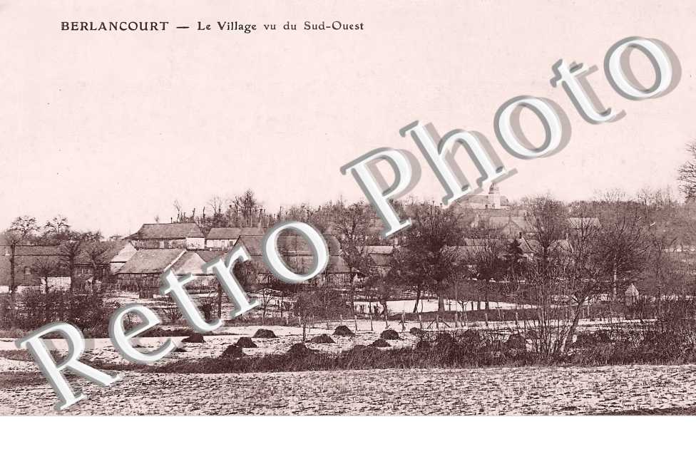 le village vu du sud-ouest
