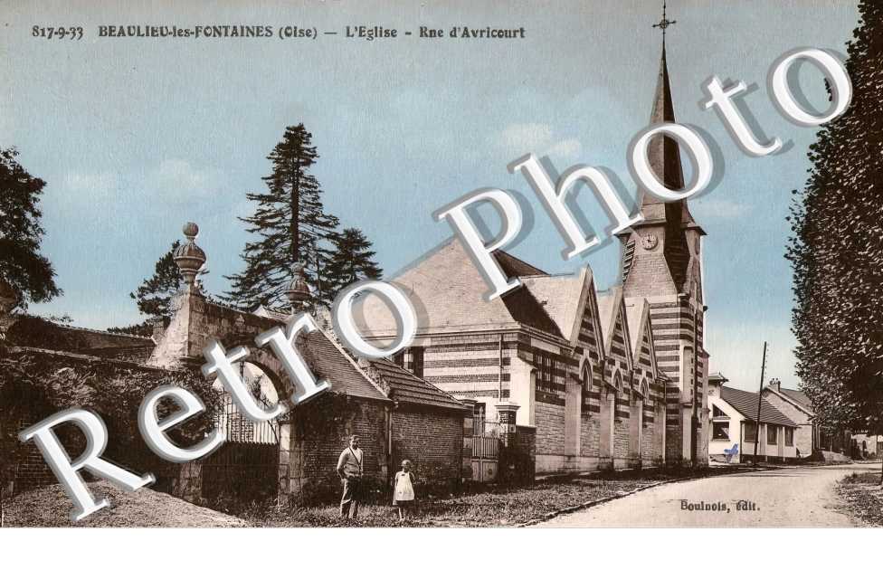 l'église Rue d'Avricourt