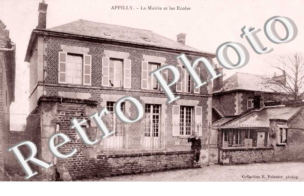 la mairie et les écoles