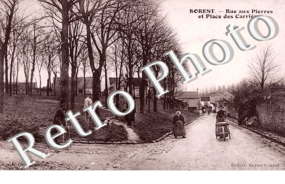 rue aux Pierres et place des Carrières