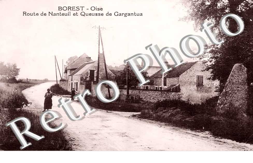 route de nateuil et Queusse de Gargantua