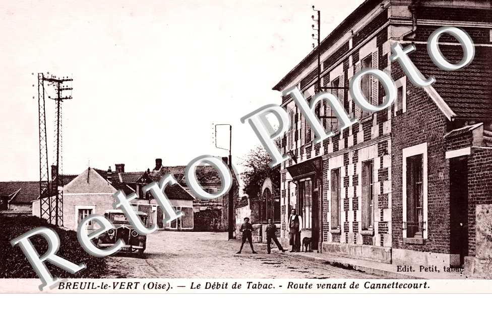 le débit de tabac, route venant de Cannettecourt