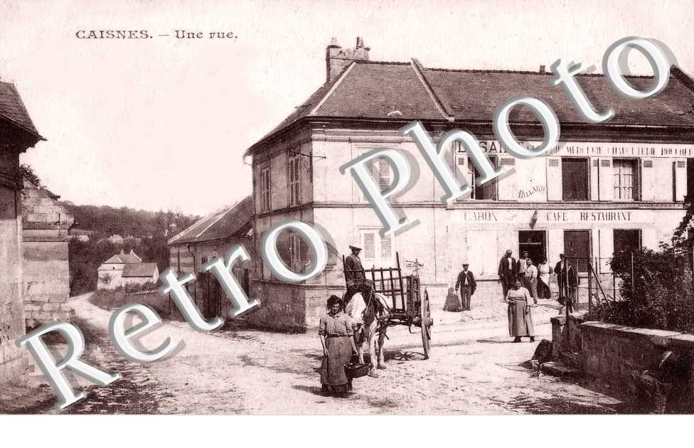 Une rue. café Restaurant