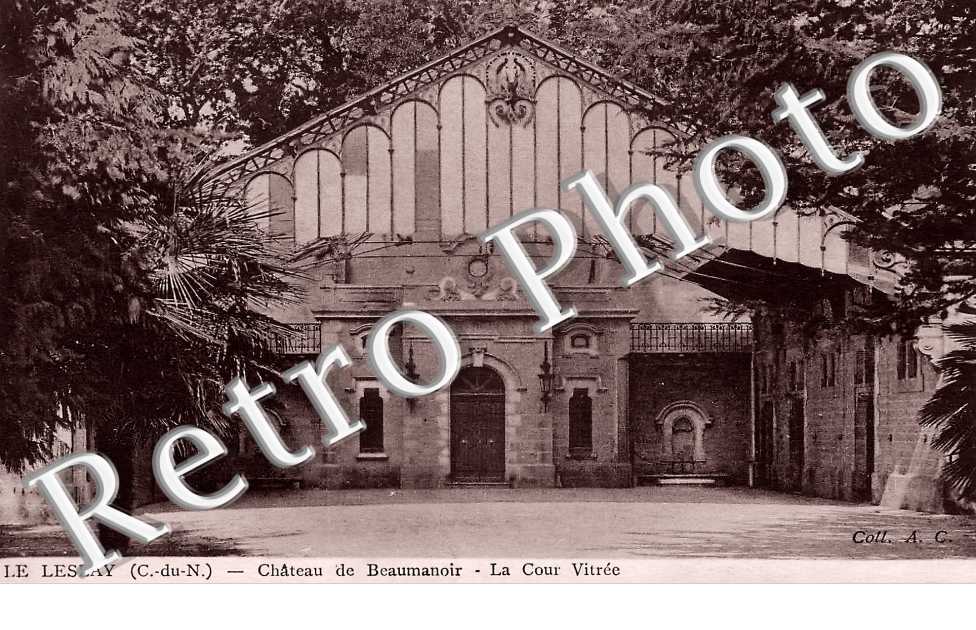 Château de Beaumanoir. La Cour Vitrée