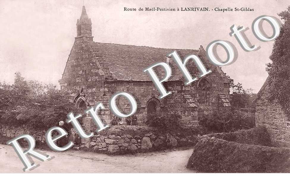 route de Maël-Pestiven. Chapelle Saint-Gildas