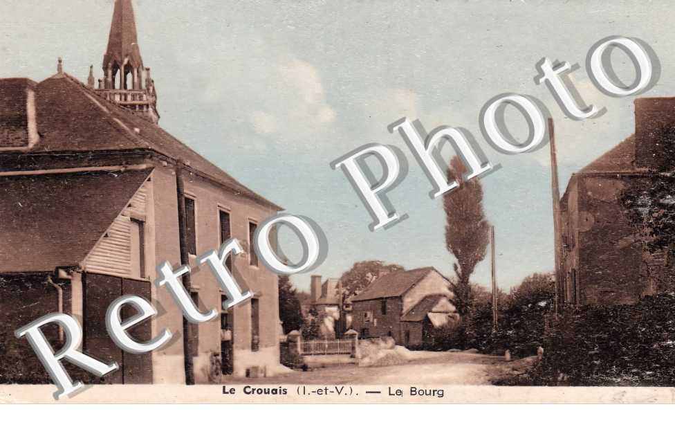 le bourg.