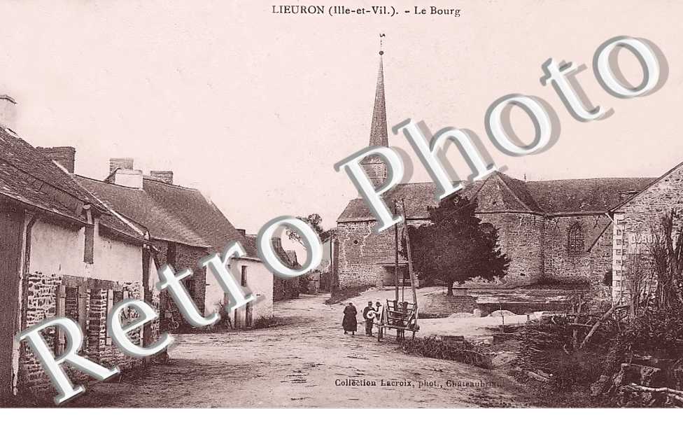 le bourg.