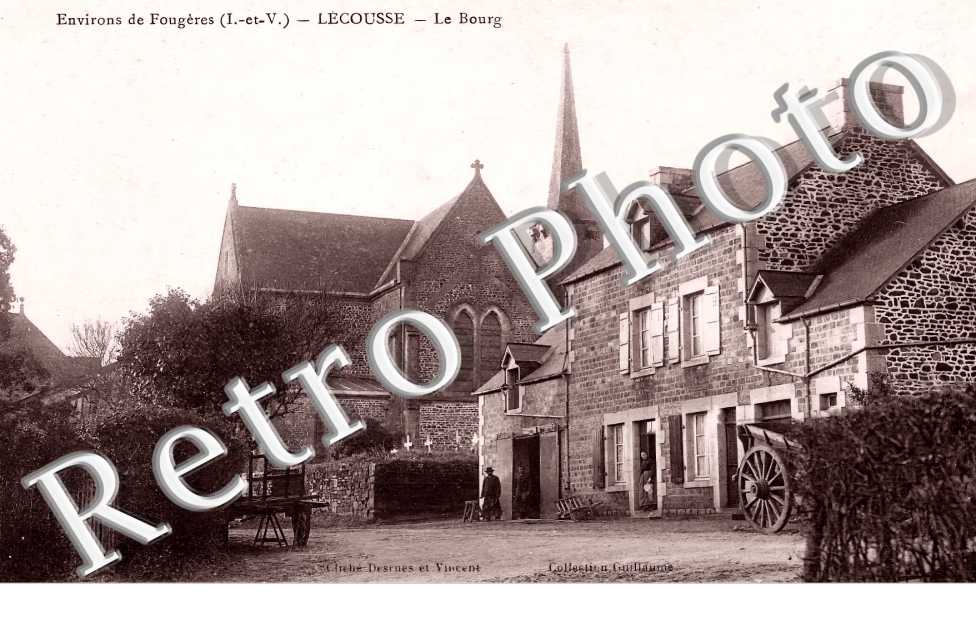 le bourg.