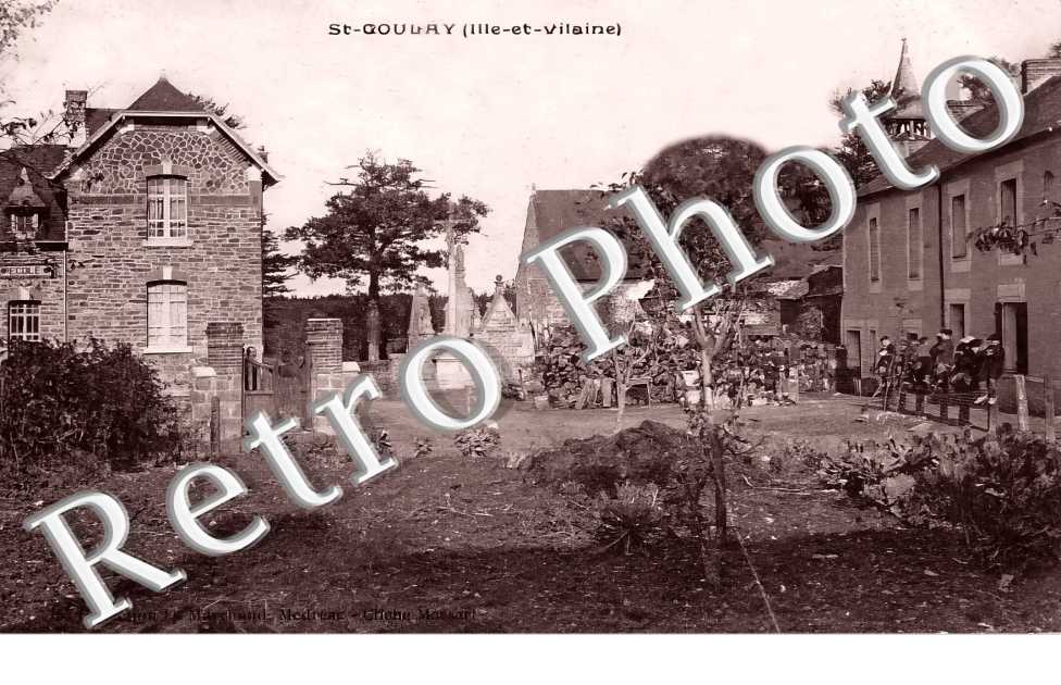 l&#039;intérieur du village. L&#039;école