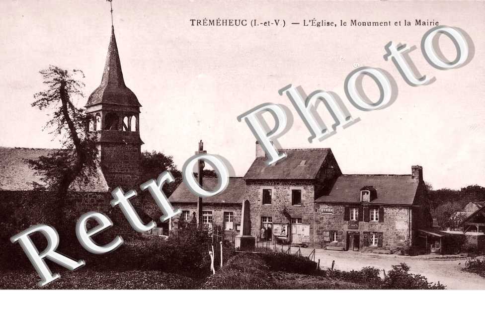l&#039;église, le monument et la marie.
