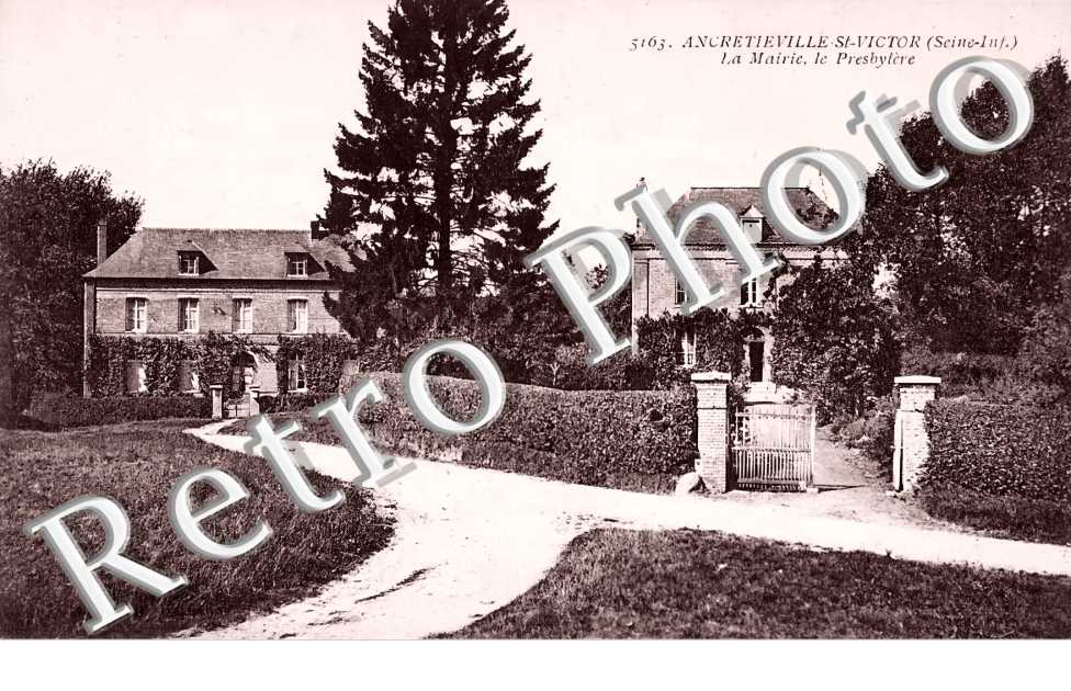 la mairie, le presbytère