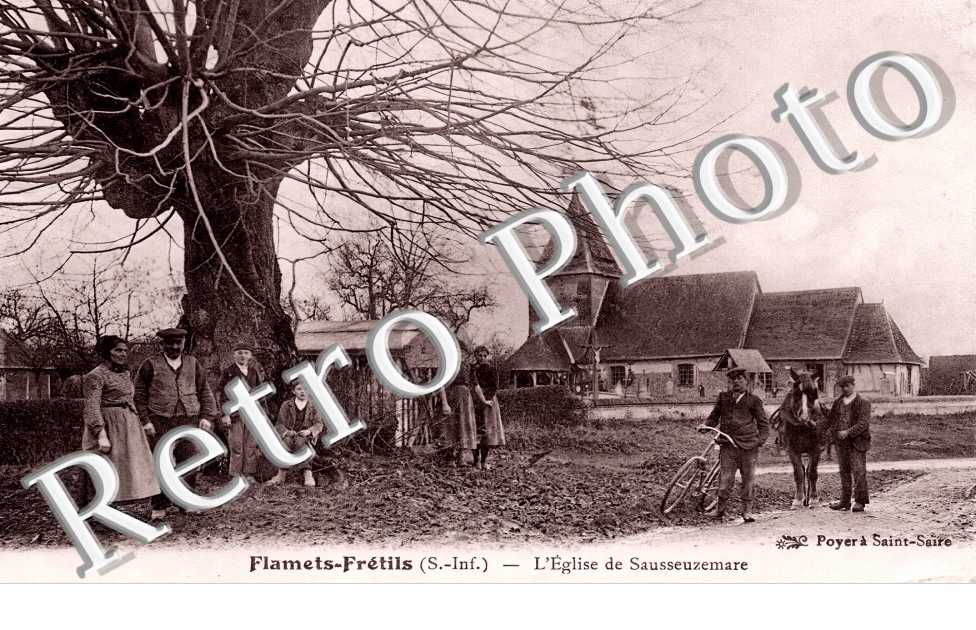 Frétils- l&#039;église de Sausseuzemare