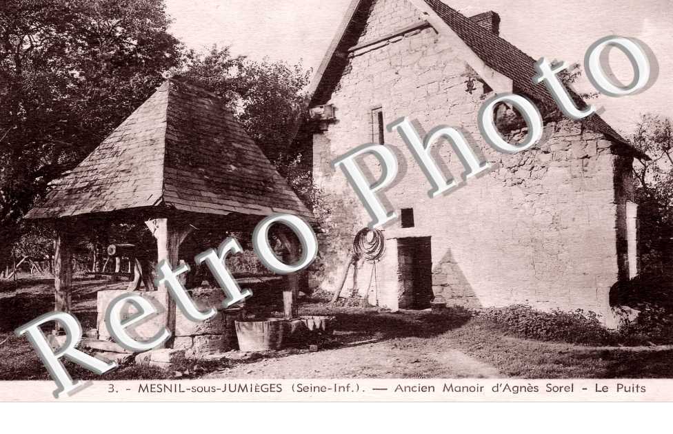 ancien manoir d&#039;Agnès Sorel. Le puits