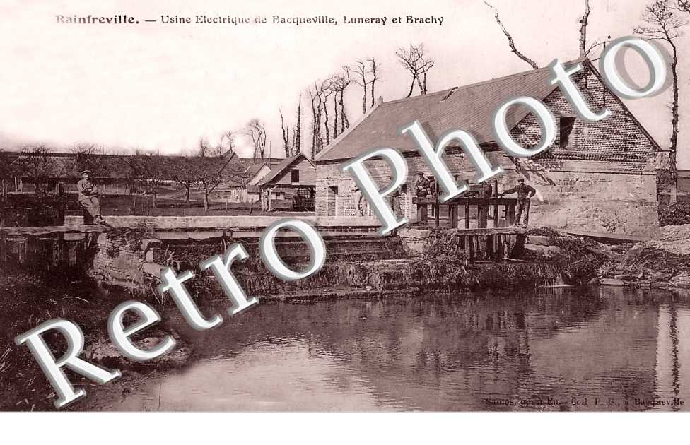 usine électrique de Racqueville, Luneray et Brachy