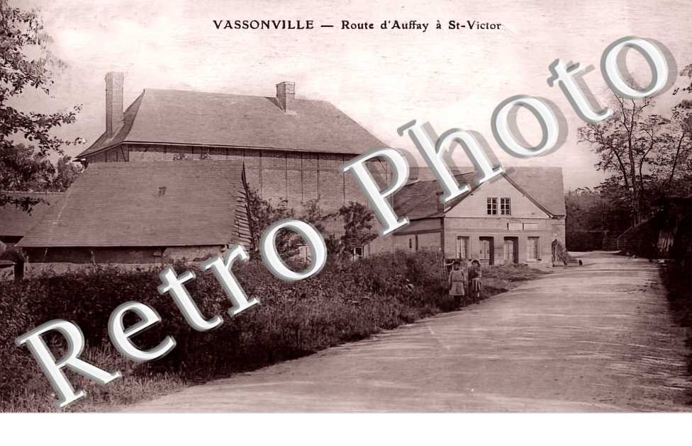 route d&#039;Auffay à Saint-Victor
