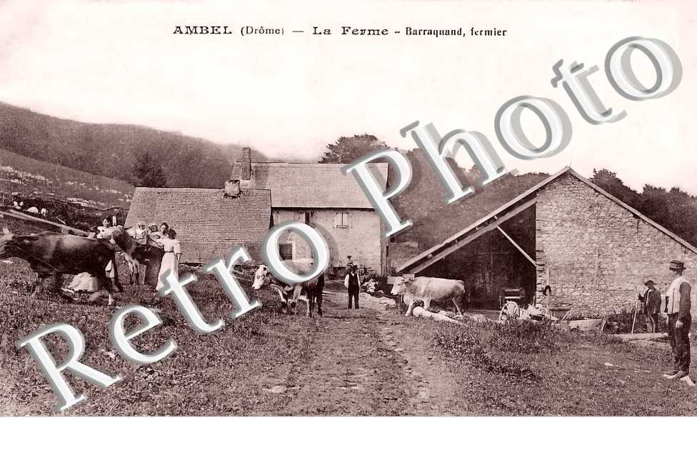 la ferme. Barraquand, fermier