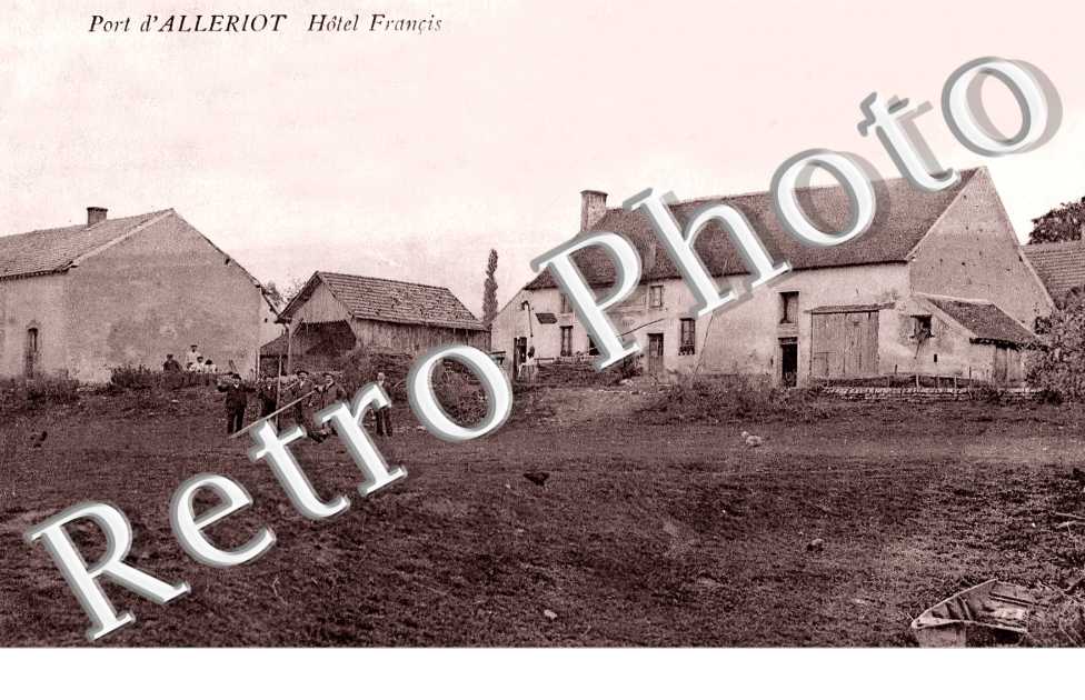Port d&#039;Alleriot. Hôtel Francis