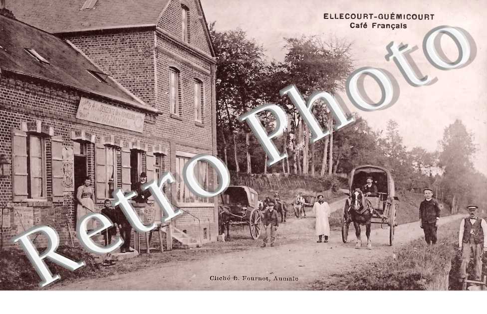 Ellecourt-Guemicourt. Café Français