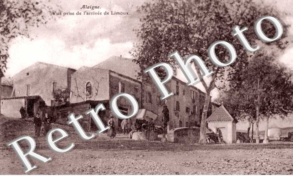 vue prise de l&#039;arrivée de Limoux