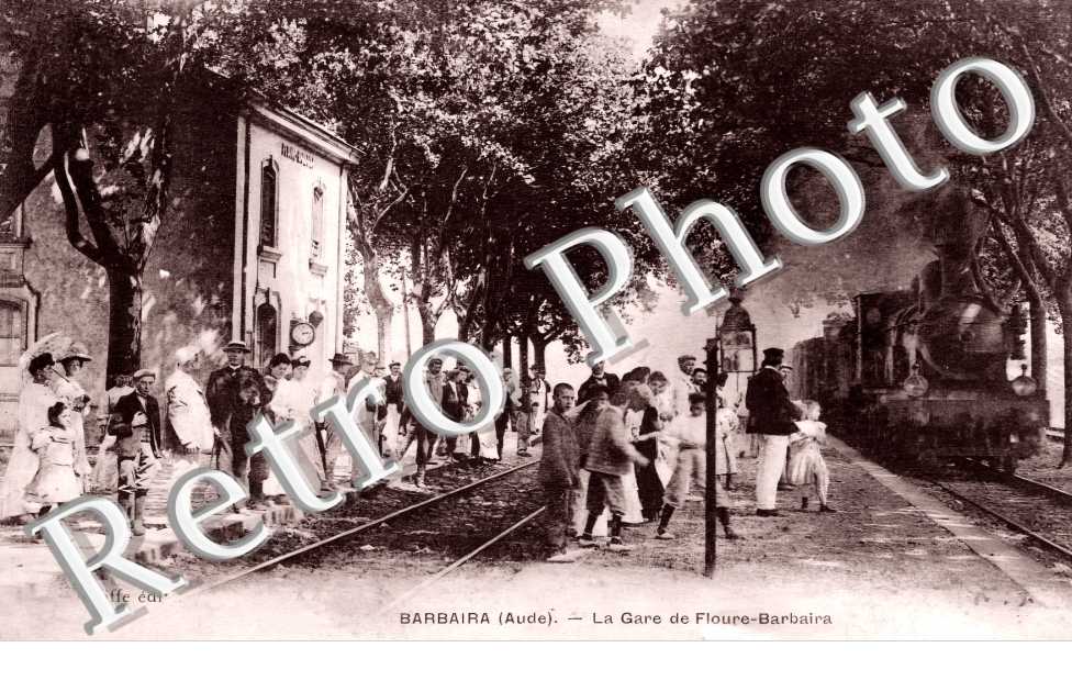 la gare de Floure-Barbaira
