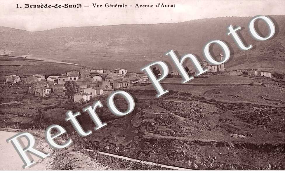 vue générale. Avenue d&#039;Aunat