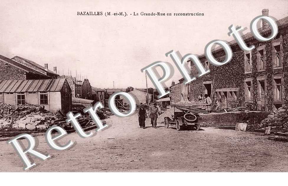 la grande rue en reconstruction
