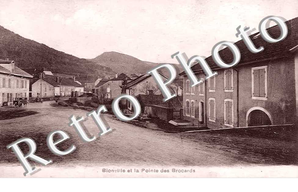Bionville et la pointe des Brocards