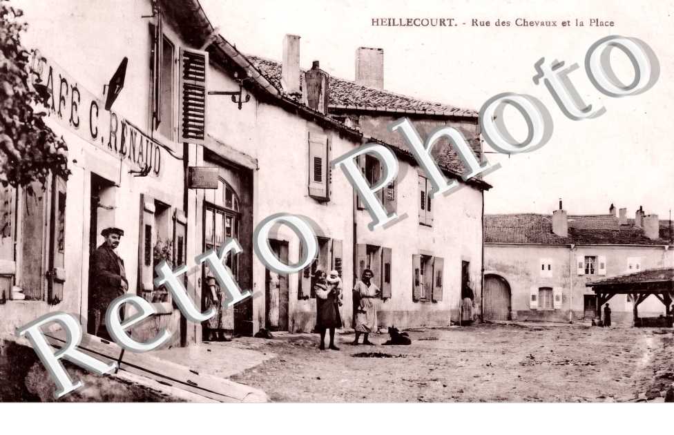 rue des chevaux et la place