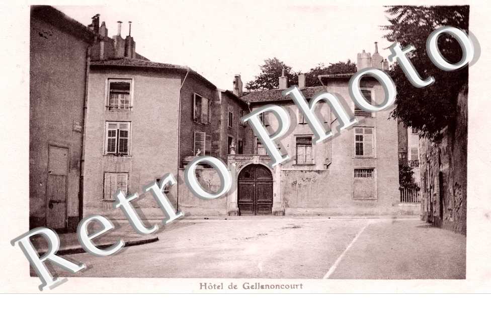 rue des Loups. Hôtel de Gellenoncourt