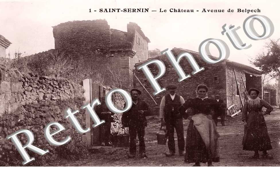 le château. Avenue de Belpech