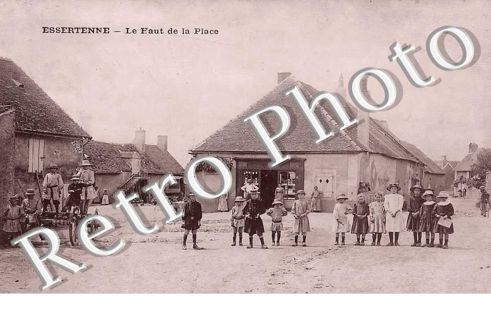 le haut de la place