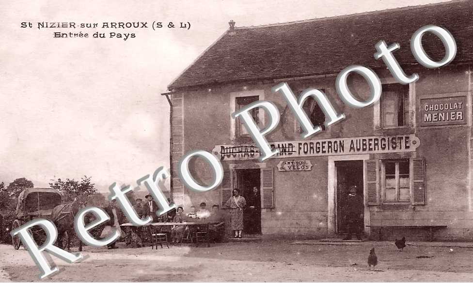 entrée du pays. Duchas-Duband Forgeron Aubergiste