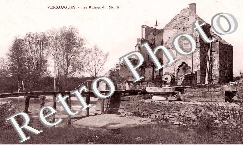 les ruines du moulin