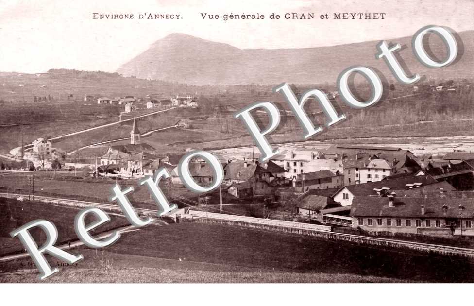 vue générale de Cran et Meythet
