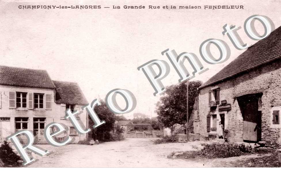 la grande rue et la maison Fendeleur