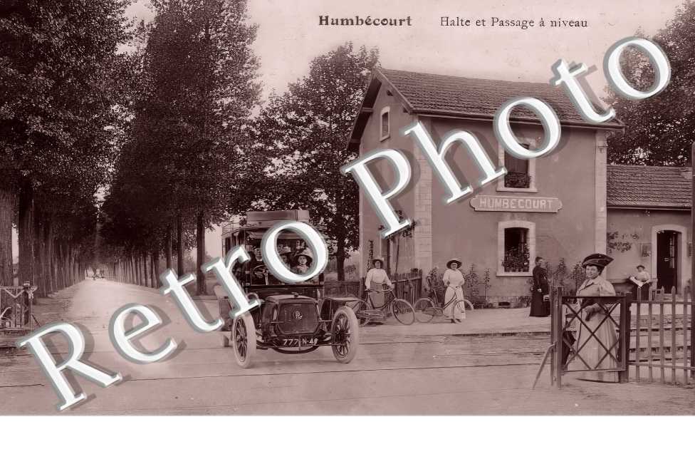 halte et passage à niveau