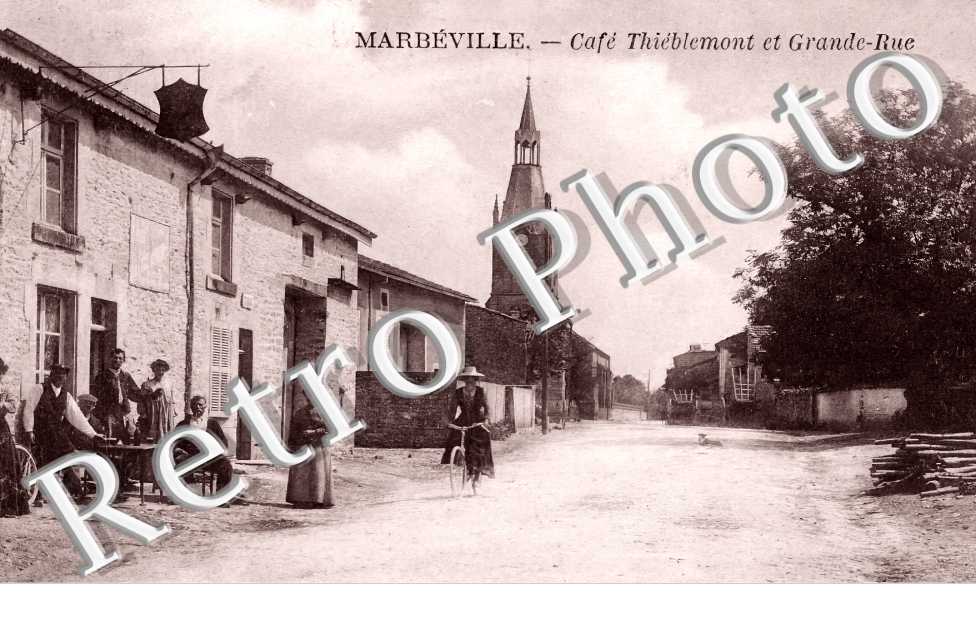 café Thiéblemeont et grande rue