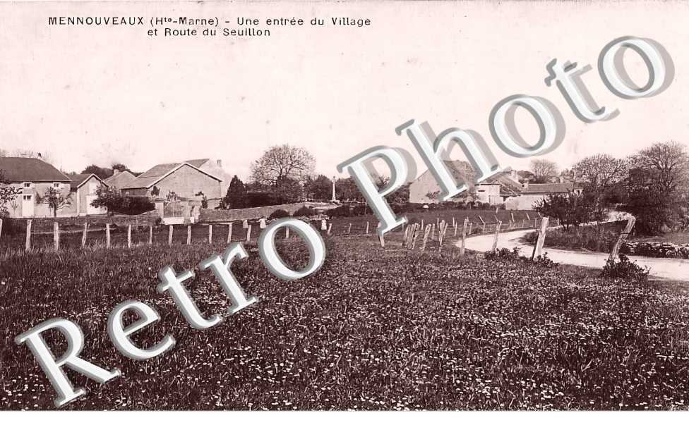 une entrée du village et route du Seuillon