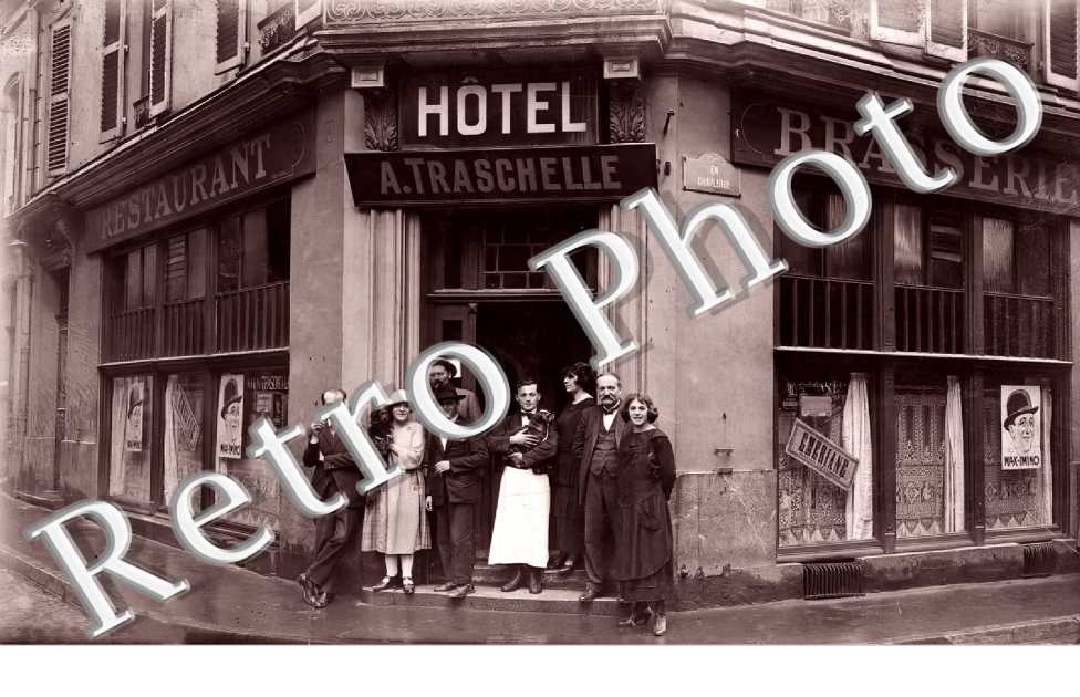 RUE DUPONT DES LOGES -  Restaurant  Hôtel Brasserie  A. Traschelle