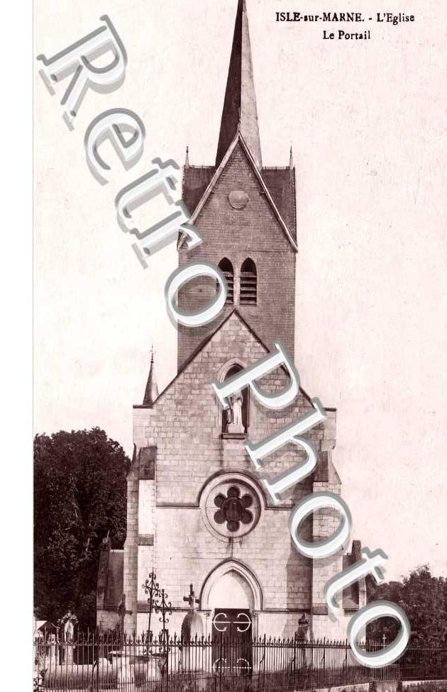 Isle-sur-Marne. L&#039;église