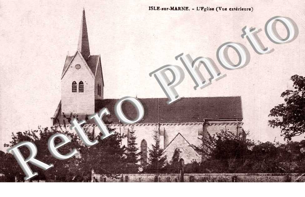 Isle-sur-Marne. L&#039;église
