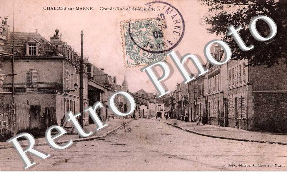 grande rue de Saint-Memmie