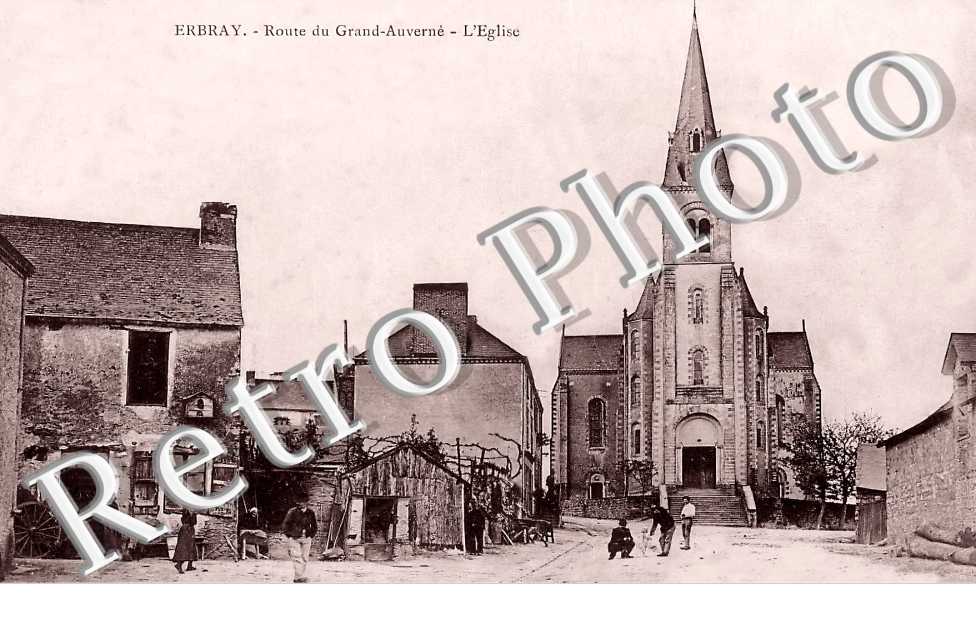 route du Grand-Auverné. L&#039;église